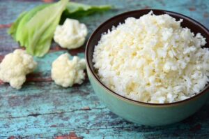 Receta de arroz de coliflor
