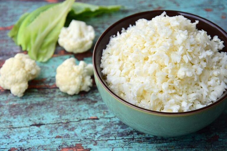 Receta de arroz de coliflor