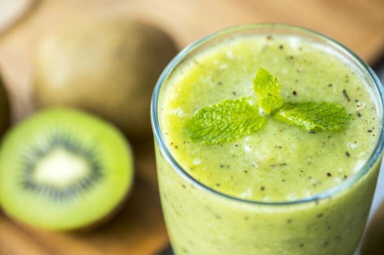 Receta de batido de kiwi