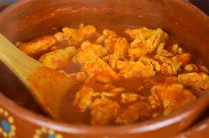 Receta de huevos al albañil