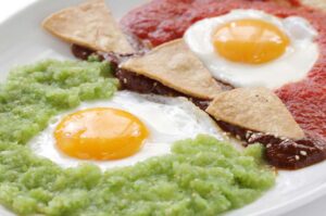Receta de huevos divorciados