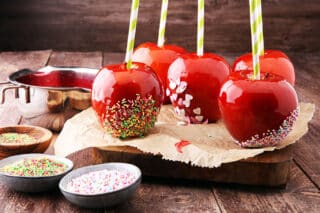 Receta de manzanas caramelizadas