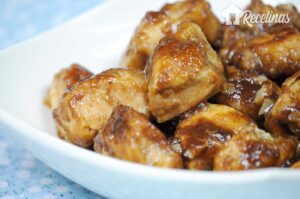Receta de pollo con salsa teriyaki