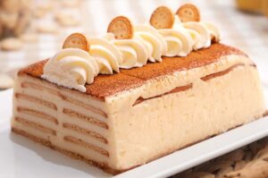 Receta de tarta de leche merengada y galletas sin horno