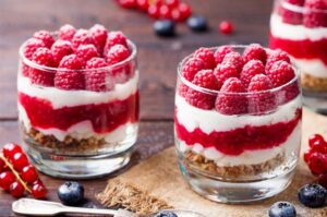 Receta de tiramisú de frambuesas