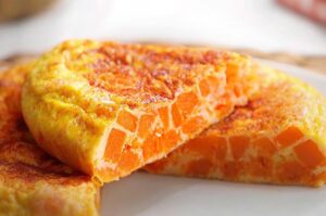 Receta de tortilla de calabaza