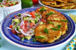 Recetas de tortitas de patata y pollo