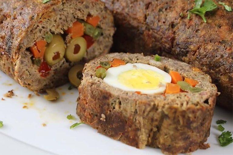 Receta de albondigón colombiano
