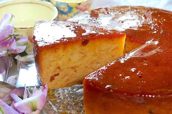 Budín de pan tres leches