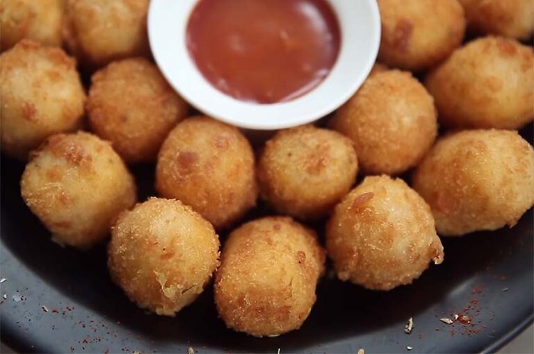 Receta de nuggets de patata y queso