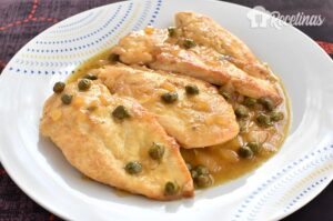 Receta de pollo piccata