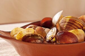 Receta de almejas a la plancha