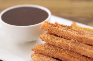 Receta de chocolate con churros