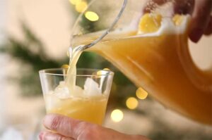Receta de ponche navideño sin alcohol