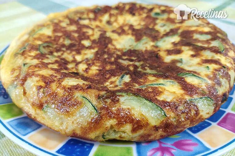 Receta de tortilla de calabacín