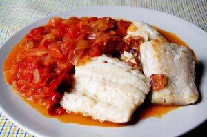 Receta de bacalao a la riojana