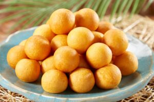 Receta fácil de bolitas de papa y queso