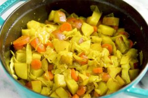 Receta de Tikel Gomen