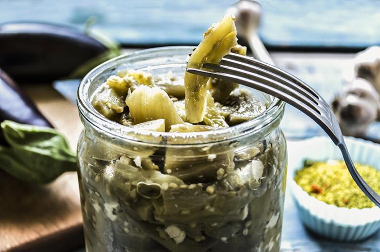 Receta de berenjenas en escabeche