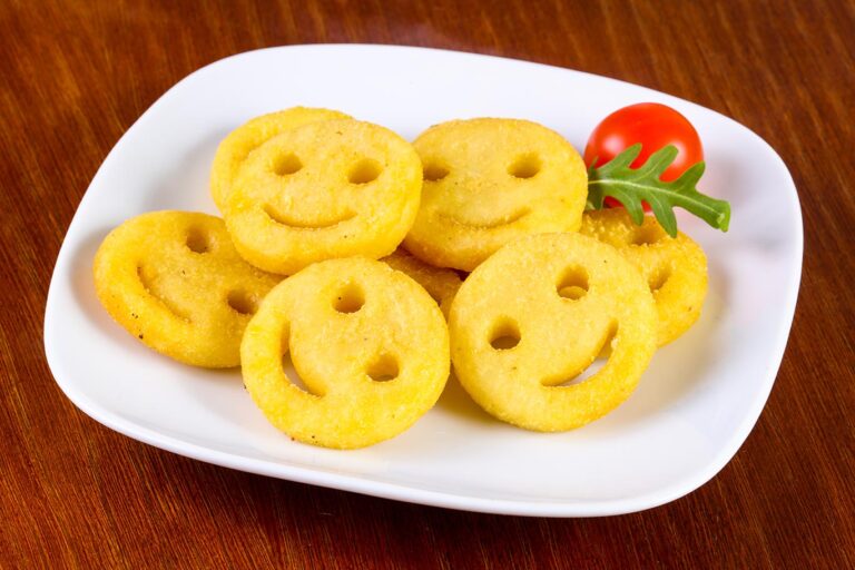 Receta de caritas de patata