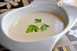 Receta de crema de puerros