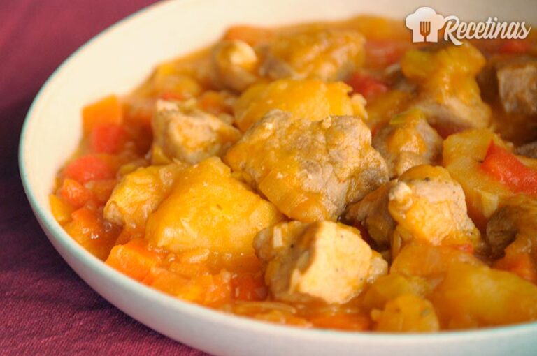 Receta de estofado de cerdo