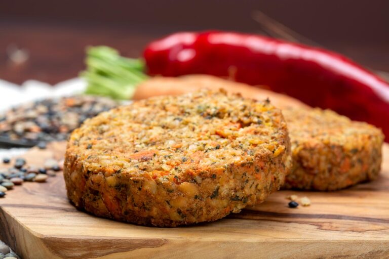 Receta fácil de hamburguesas de lentejas