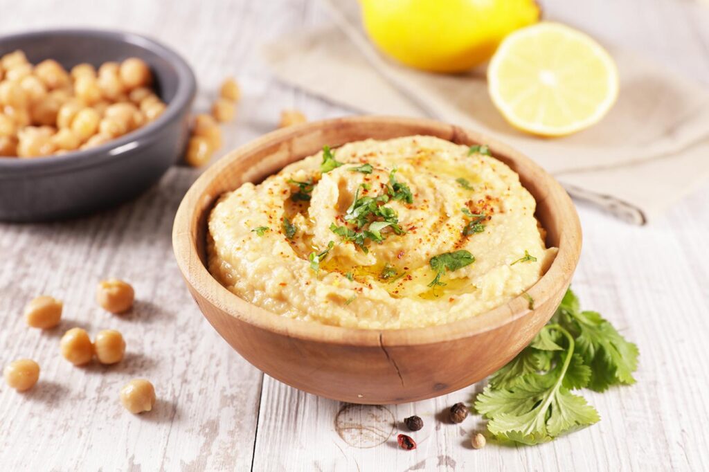 Receta de hummus