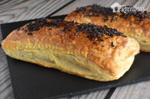 Receta de napolitanas de chocolate