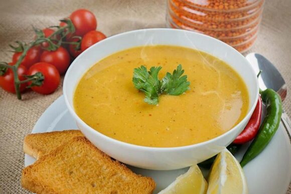 Sopa de lentejas