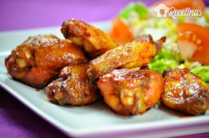 Receta de alitas de pollo adobadas