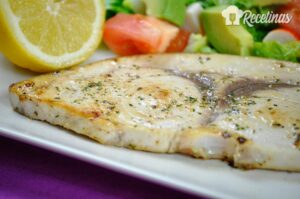 Receta de emperador a la plancha