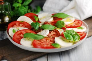 Receta fácil de ensalada caprese