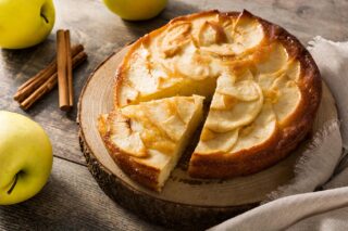 Receta fácil de tarta de manzana