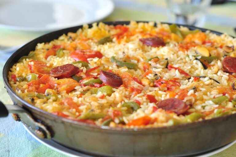 Receta de arroz con chorizo