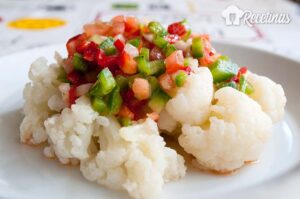 Receta de coliflor a la vinagreta