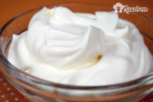 Receta de crema agria
