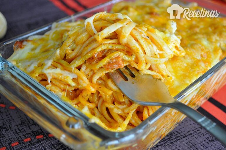 Receta de espaguetis con chorizo