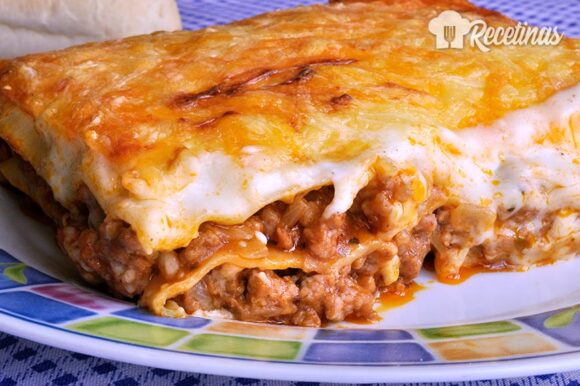 Lasaña al horno