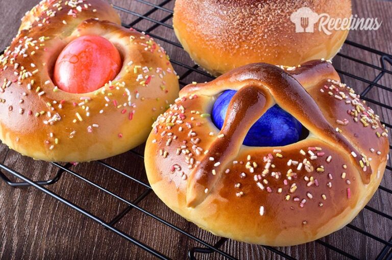 Receta de monas de Pascua valencianas