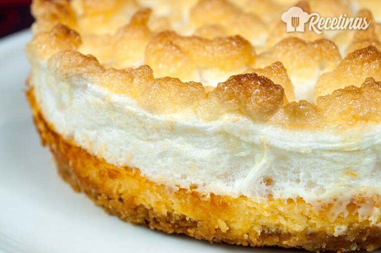 Receta de tarta de limón con merengue