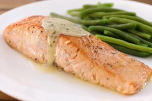 Receta de salmón en salsa de limón