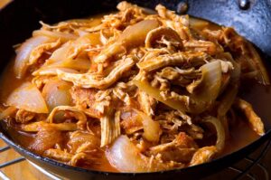 Receta de tinga de pollo