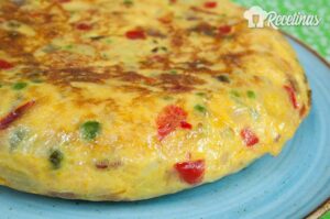 Receta de tortilla paisana