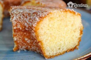 Receta de bizcocho de coco casero