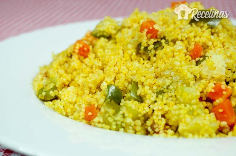 Receta de cuscús de verduras