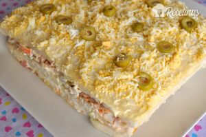 Receta de pastel de atún y jamón