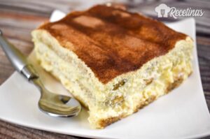 Receta de tiramisú casero