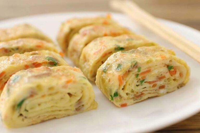Receta de tortilla enrollada