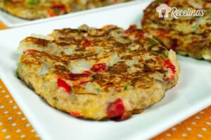 Receta de tortitas de berenjena